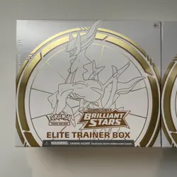 SEALED Pokemon TCG Brilliant Stars Elite Trainer Box ETB x 2 - Image 2