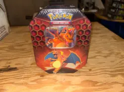 Pokemon Tcg Hidden Fates Charizard GX Tin New Sealed - Image 1