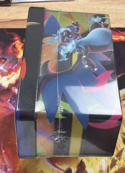 Pokemon TCG Mega Charizard Y EX Tin W/ Charizard Promo Factory Sealed SHIPS FAST - Image 2