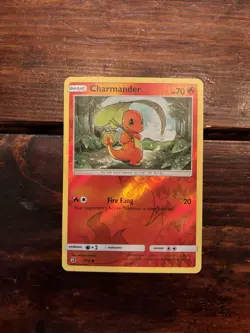 Pokemon TCG Charmander 1/70 Reverse Holo - Dragon Majesty - LP - Image 1