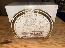 Pokemon Sword & Shield Brilliant Stars ETB Elite Trainer Box New - Image 1
