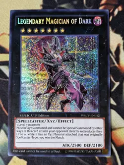 Yugioh: Legendary Magician of Dark - WSUP-EN052 - Secret Rare - 1st Ed - MP - Image 1