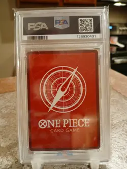 2025 One Piece TCG Shanks PSA 9 Magazine Promo Exclusive #001 - Image 2