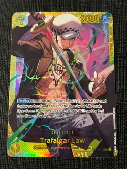 Trafalgar Law SEC OP10-119 One Piece TCG English Royal Blood NM Condition - Image 1
