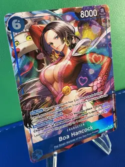 One Piece - Boa Hancock EB03-026 (SR) Alternate Art Heroines Edition English NM - Image 2