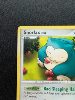 M/NM Pokemon Snorlax Regular Card 81/111 Rising Rivals - Image 2