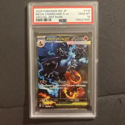 Pokemon Charizard X ex SR PSA 10 GEM MINT Holo Rare Card M2 #110 - Image 3