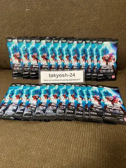 Dragon Ball Card Game Fusion World Awakened Pulse FB01 24 Packs Unopened Random - Image 1
