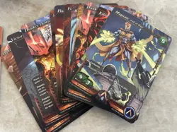 Alpha Clash TCG Clashgrounds Mixed Card Lot 215+ Foil Rare Uncommon Common - Image 2