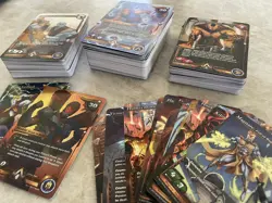 Alpha Clash TCG Clashgrounds Mixed Card Lot 215+ Foil Rare Uncommon Common - Image 4