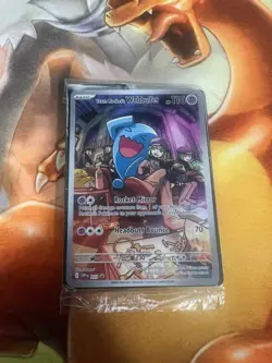 Team Rocket's Wobbuffet SVP203 Promo Destined Sealed Pokemon Trading Card Game - Image 1