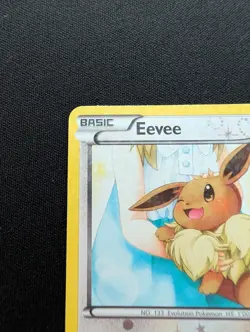 M/NM Pokemon Eevee Reverse Holo Card RC14/RC25 Legendary Treasures - Image 2