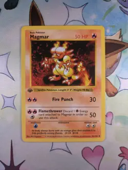 8 1st Edition Base Set Pokemon Cards - Image 2