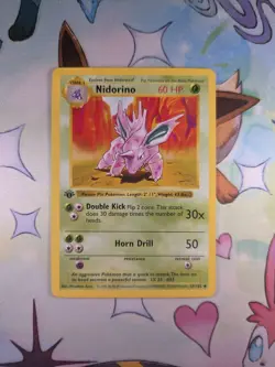 8 1st Edition Base Set Pokemon Cards - Image 5