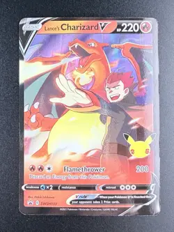 Lance's Charizard V SWSH133 SWSH: Sword & Shield Promo Cards Holo 1K - Image 1