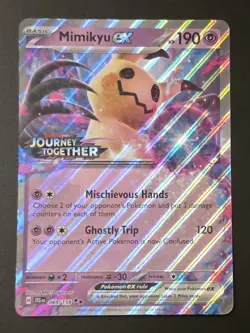 Mimikyu ex (Journey Together Stamped) 069/159 Jumbo Cards Holo - Image 1