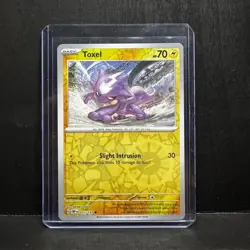 Toxel - 071/197 - Reverse Holo - Obsidian Flames - Pokemon Card - NM/M - Image 3