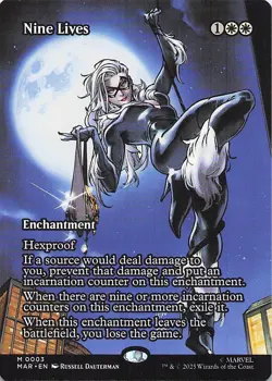 Nine Lives (Borderless) Marvel Universe Eternal-Legal Regular - Image 1