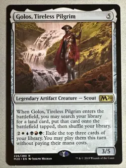 MTG / Golos, Tireless Pilgrim / M20 / #226 / Regular / Rare / NM - Image 1