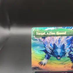 Torgal, A Fine Hound Borderless #0345 (Foil) - MTG Final Fantasy - NM - Image 3