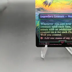 Torgal, A Fine Hound Borderless #0345 (Foil) - MTG Final Fantasy - NM - Image 5