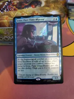 MTG Surge FOIL Irma, Part-Time Mutant x1 Rare Teenage Mutant Ninja Turtles NM - Image 1