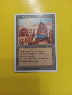 MTG: City of Brass (Chronicles) Magic the Gathering 1995 - Image 1