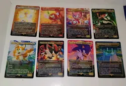 Magic Secret Lair - Sonic Friends And Foes Non-Foil Set - OPENED with Shrine - Image 1