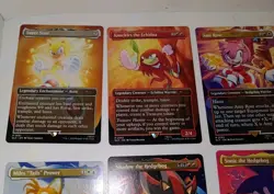 Magic Secret Lair - Sonic Friends And Foes Non-Foil Set - OPENED with Shrine - Image 2
