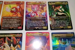 Magic Secret Lair - Sonic Friends And Foes Non-Foil Set - OPENED with Shrine - Image 3