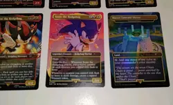 Magic Secret Lair - Sonic Friends And Foes Non-Foil Set - OPENED with Shrine - Image 5