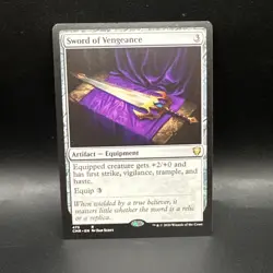 Sword of Vengeance R NEC Regular Commander Legends 475 - Image 1