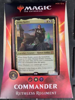 Ruthless Regiment Commander 2020 Magic The Gathering MTG IN HAND SHIPS TODAY - Image 1