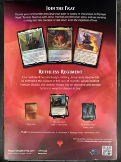 Ruthless Regiment Commander 2020 Magic The Gathering MTG IN HAND SHIPS TODAY - Image 2