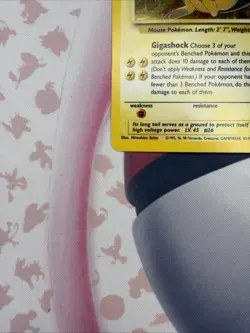Raichu 14/62 Fossil Holo Rare Pokemon Card TCG - Image 5