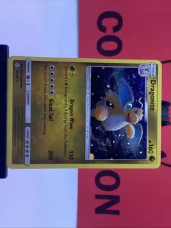 Dragonite 96/149 Sun & Moon Holo Rare Swirl Pokemon TCG 2017 NM - Image 4