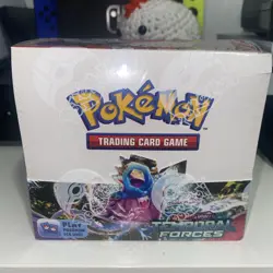 Pokemon TCG Temporal Forces Booster Box Factory Sealed 36 Packs Tight Wrap - Image 1