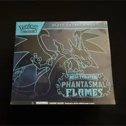 Pokemon Mega Evolution Phantasmal Flames Elite Trainer Box ETB Sealed - Image 1
