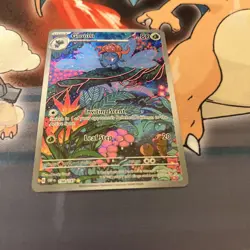 Gloom 198/197 Obsidian Flames Full Art Ultra Rare Holo Pokemon Card NM - Image 1