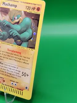 Pokemon Machamp Holo Expedition Base Set E Series Holo LP 16/165 - Image 2