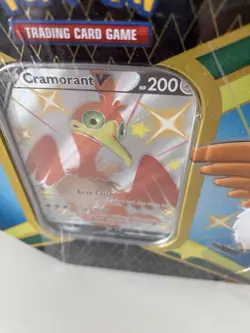 Pokemon TCG Shining Fates Tin Cramorant V Factory Sealed NEW 820650829505 - Image 2