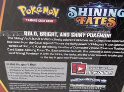 Pokemon TCG Shining Fates Tin Cramorant V Factory Sealed NEW 820650829505 - Image 5