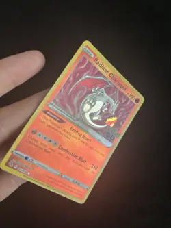 Radiant Charizard 11/78 Holo Rare Pokemon GO NM - Image 3