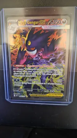 Pokemon Mega Gengar ex 284/217 Secret Rare Full Art Ascended Heroes Ultra Rare - Image 1