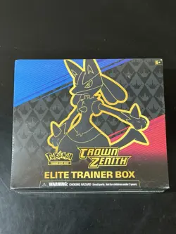 Pokemon TCG: Crown Zenith Elite Trainer Box - 10 Packs 820650851476 - Image 1