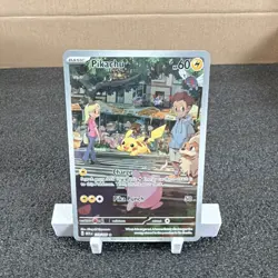 Pokemon Pikachu Illustration Rare Scarlet & Violet 151 Holo 173/165 - Image 3