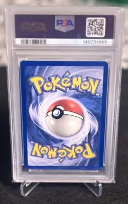 Lapras 1st Edition 10/62 from Pokemon Fossil HOLO in a PSA 9 - Image 2
