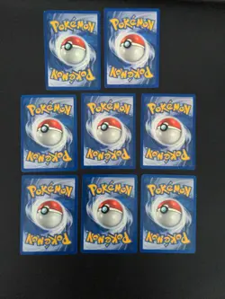 Vintage Pokemon Lot - 8x Jungle Set 1995, 96, 98, 1999 Wizards Cubone Rhyhorn LP - Image 5