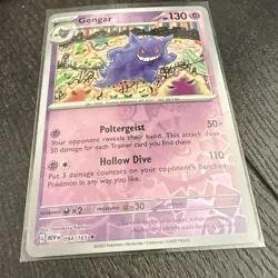 Gengar 094/165 Sv: Scarlet & Violet 151 Reverse Holo / NM / Pokemon TCG - Image 1