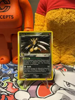 Pokemon TCG Dark Sandslash EX Team Rocket Returns 18/109 Reverse Holo Rare MP - Image 1